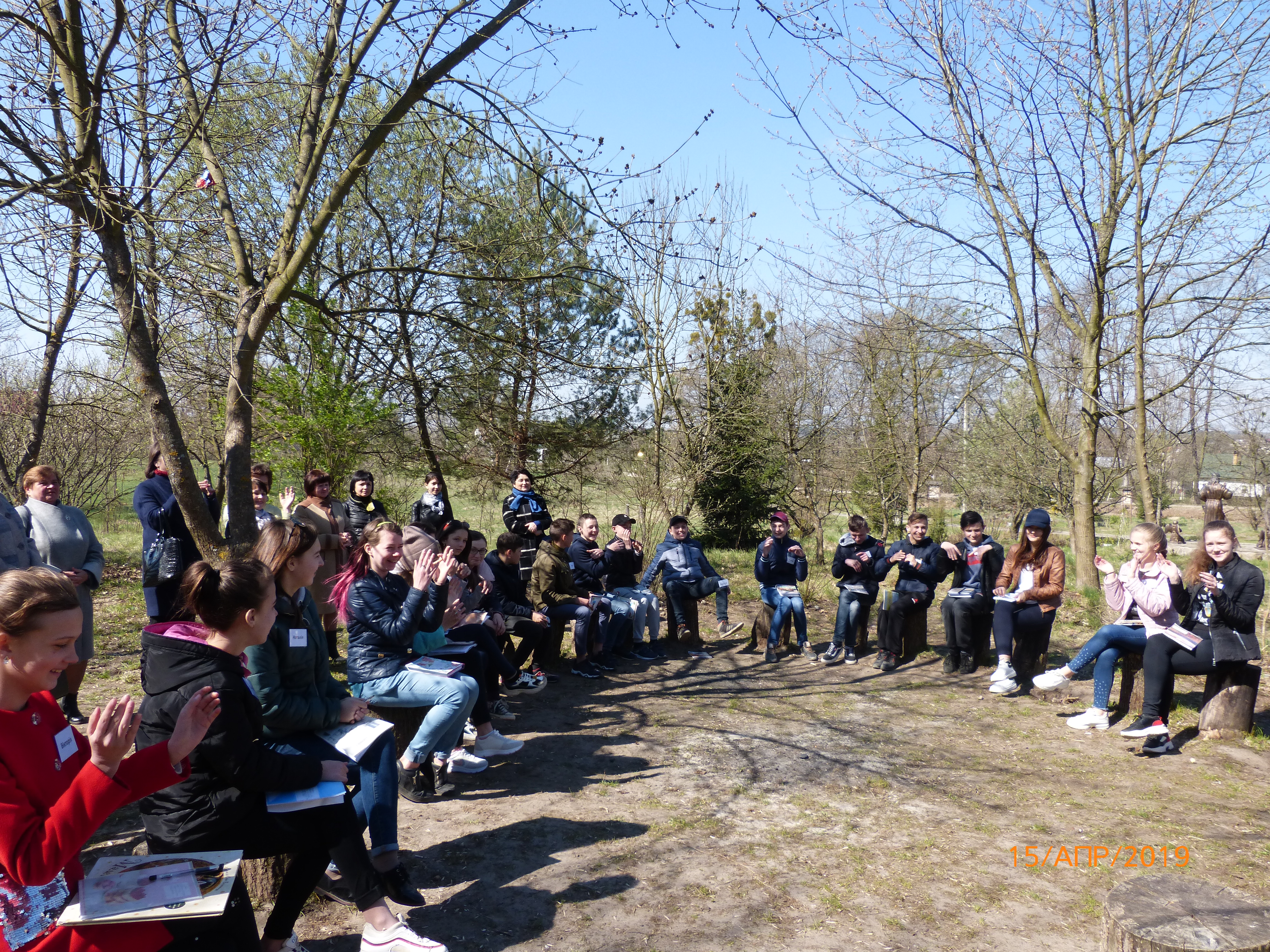 Пленерний урок, м. Старичі Львівська обл.